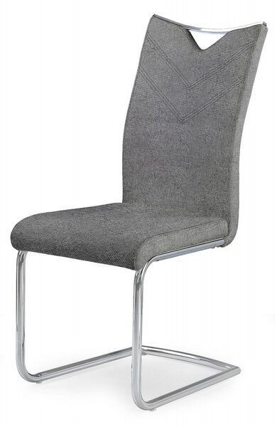 Jídelní židle K352 šedá / chrom Halmar