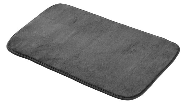 Antracitová koupelnová předložka 45x75 cm Vitamine – douceur d'intérieur