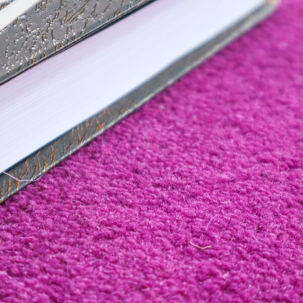 Asra, Ručně všívaný kusový koberec Asra wool lila, 80x150, růžová, ložnice