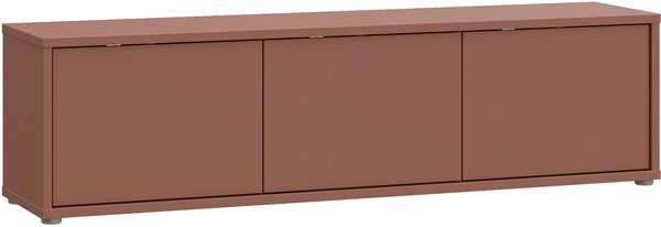 NÍZKÁ KOMODA, terracotta, 154,2/42,5/34,9 cm Carryhome - TV stolky & komody pod TV, Online Only
