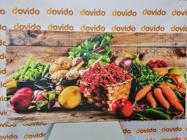 Obraz čerstvé ovoce a zelenina