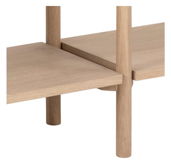 Knihovna v dekoru dubu v přírodní barvě 169x88x30 cm Braidwood – Actona