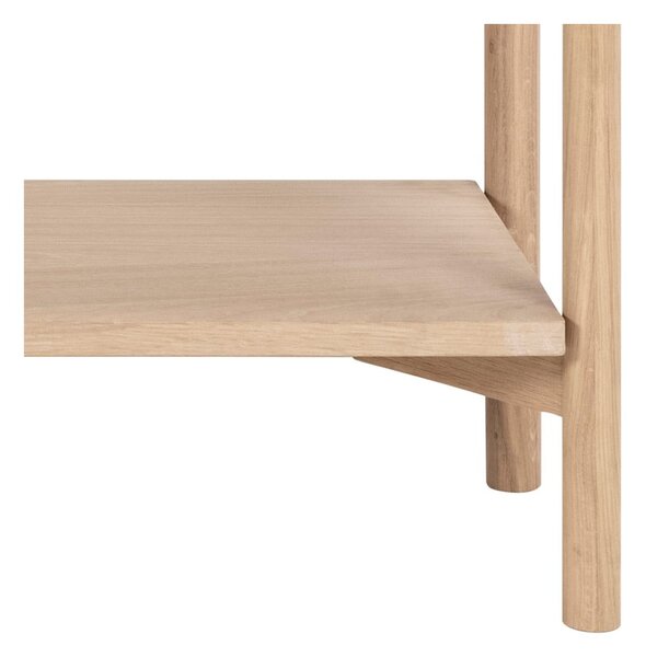 Knihovna v dekoru dubu v přírodní barvě 169x88x30 cm Braidwood – Actona