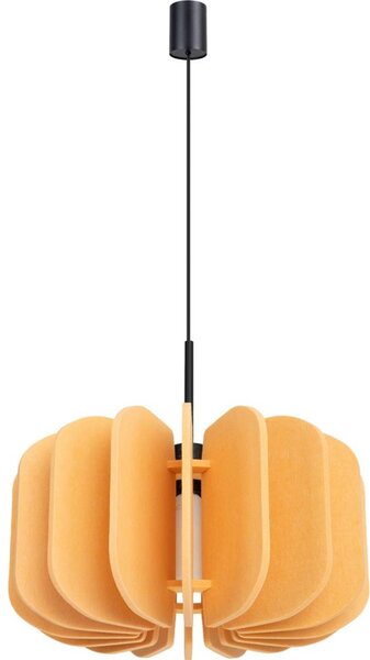 Sollux SL.1861 - Lustr na lanku MULA 1xE27/15W/230V pr. 45 cm žlutá
