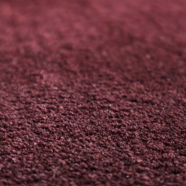 Asra, Ručně všívaný kusový koberec Asra wool tm. fialová, 60x110, fialová, ložnice