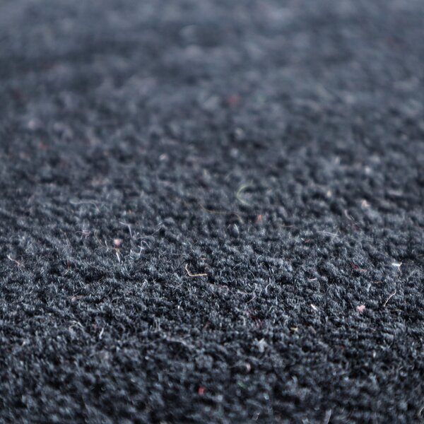 Asra, Ručně všívaný kusový koberec Asra wool černá, 60x110, černá, ložnice