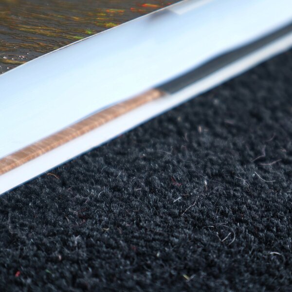Asra, Ručně všívaný kusový koberec Asra wool černá, 60x110, černá, ložnice