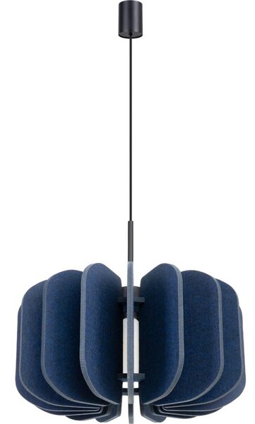 Sollux SL.1862 - Lustr na lanku MULA 1xE27/15W/230V pr. 45 cm modrá
