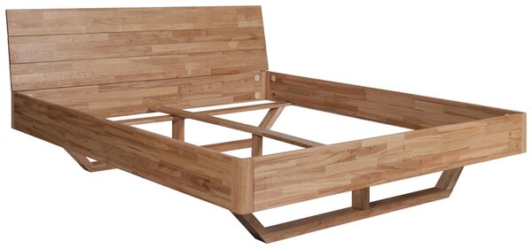 POSTEL, 180/200 cm, barvy dubu MID.YOU - Manželské postele, Online Only