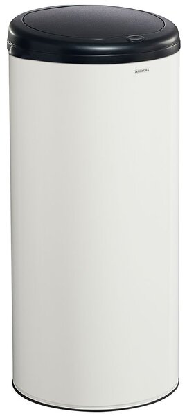 Rossignol SAS Dotykový odpadkový koš Rossignol Touch 93580, 45 L, bílý RAL 9016