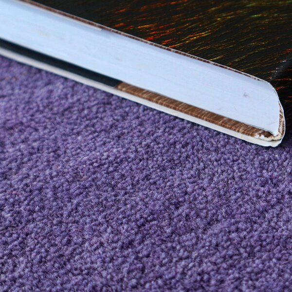 Asra, Ručně všívaný kusový koberec Asra wool fialová, 60x110, fialová, ložnice