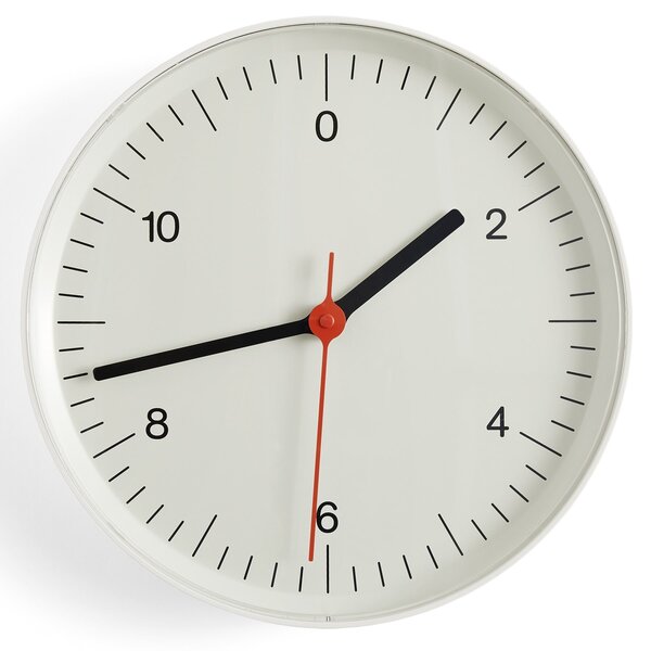 Nástěnné hodiny White Ø 26,5 cm