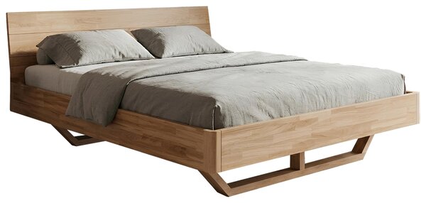 POSTEL, 180/200 cm, barvy dubu MID.YOU - Manželské postele, Online Only