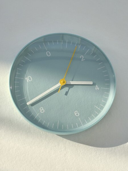 Nástěnné hodiny Blue Ø 26,5 cm