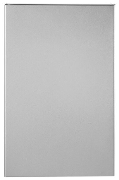 Rossignol SAS Nástěnný koš s víkem Rossignol Stella 51346, 10 L, metalově šedý
