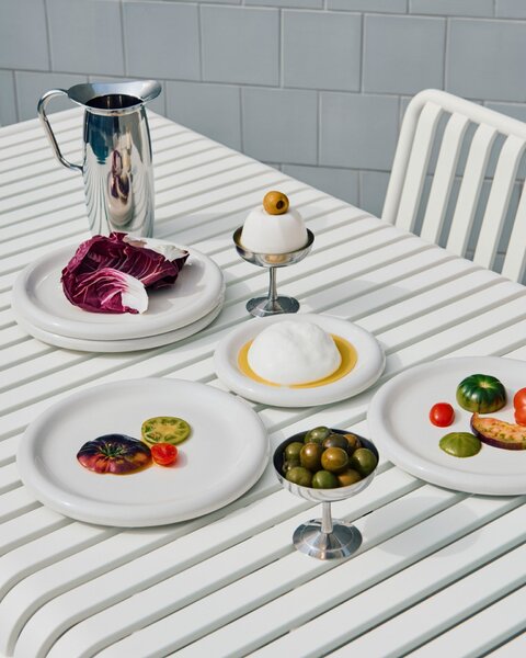 Talíř Barro Plate Off-white Ø 18 cm – set 2 ks