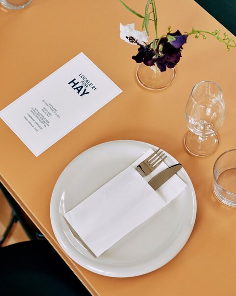 Talíř Barro Plate Off-white Ø 24 cm – set 2 ks
