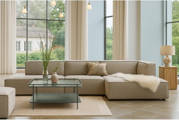 Zelený kovový konferenční stolek 75x75 cm Yuba – Unique Furniture