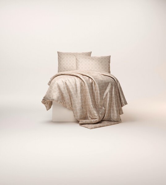 POVLEČENÍ satén krémová 200/200 cm Ambia Home - Povlečení