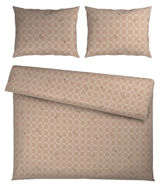 POVLEČENÍ satén krémová 200/200 cm Ambia Home - Povlečení