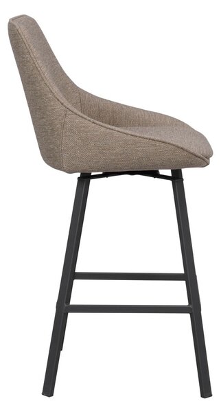 Béžové barové židle v sadě 2 ks (výška sedáku 65 cm) Alison – Rowico