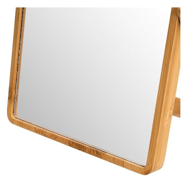 Kosmetické zrcadlo s bambusovým rámem 20x27 cm – Casa Selección
