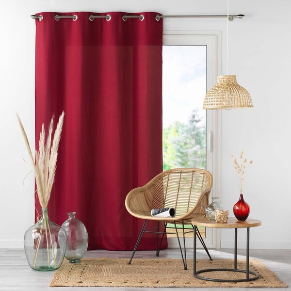 Vínový závěs z mikrovlákna 140x260 cm Absolu – douceur d'intérieur