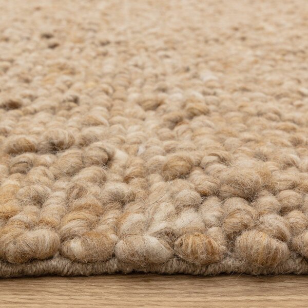Béžový ručně tkaný vlněný koberec 120x170 cm Adler Honey – Asiatic Carpets
