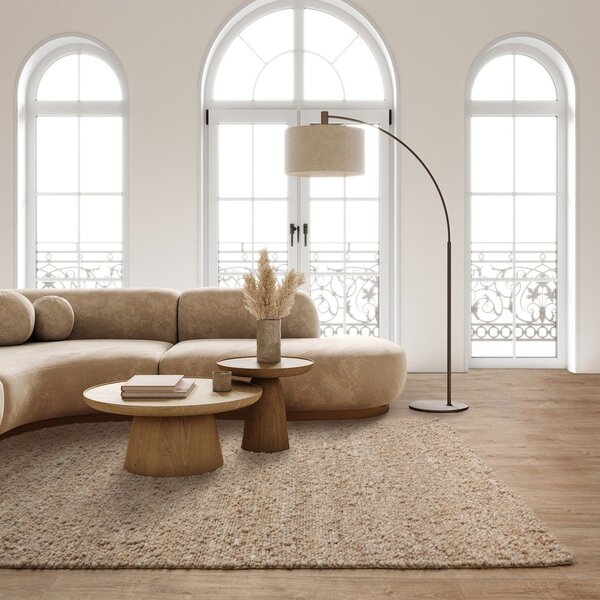 Béžový ručně tkaný vlněný koberec 120x170 cm Adler Honey – Asiatic Carpets