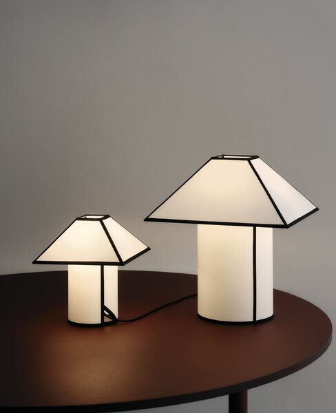 Stolní lampa Ava Pyramid 290 White