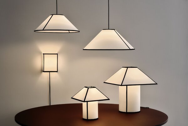 Stolní lampa Ava Pyramid 290 White