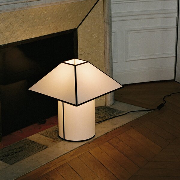 Stolní lampa Ava Pyramid 290 White