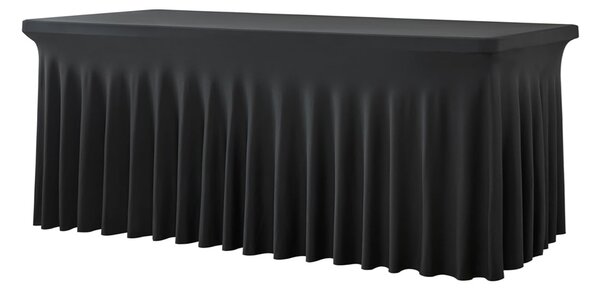TENTino Elastický potah SKIRTING na skládací stůl 180-183x76 cm VÍCE BAREV Barva ubrusu: ČERVENÁ / RED