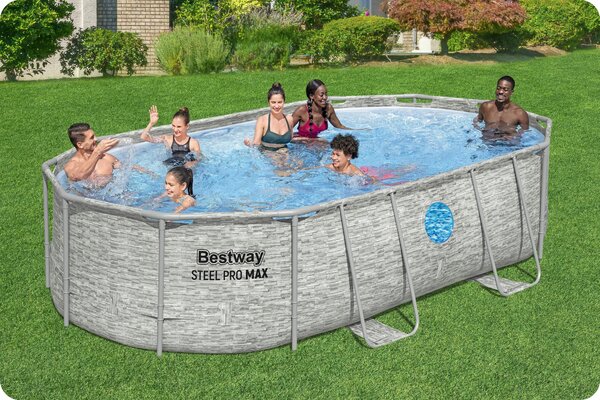 Bazén rámový oválný Bestway 488 x 305 cm