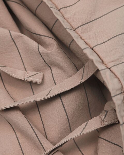 ByNORD Povlečení Dagny, Straw/Bark 140x220, 50x70 cm