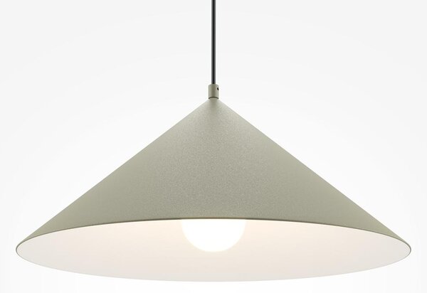 Maytoni Závěsné svítidlo BASIC, 1xE27, Ø 35 cm Barva: Šedo-zelená