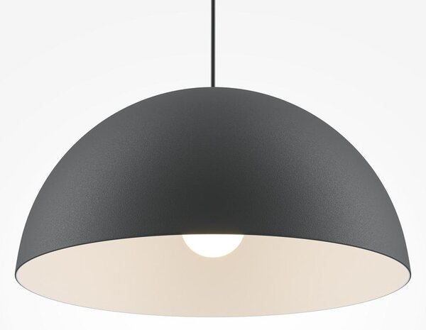 Maytoni Závěsné svítidlo BASIC, 1xE27, Ø 35 cm, d. 15,5 cm Barva: Šedá