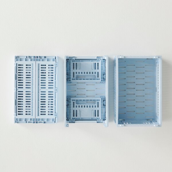 Skládací přepravka Colour Crate Small Soft Blue