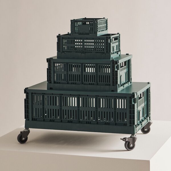 Skládací přepravka Colour Crate Small Dark Green