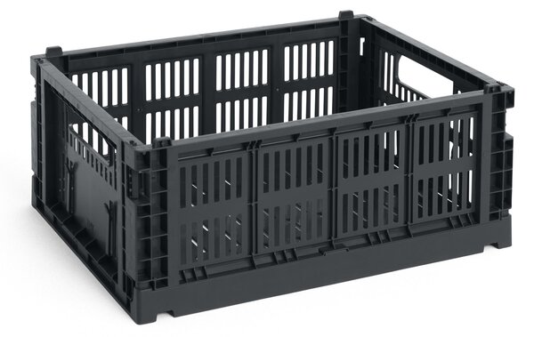 Skládací přepravka Colour Crate Medium Charcoal