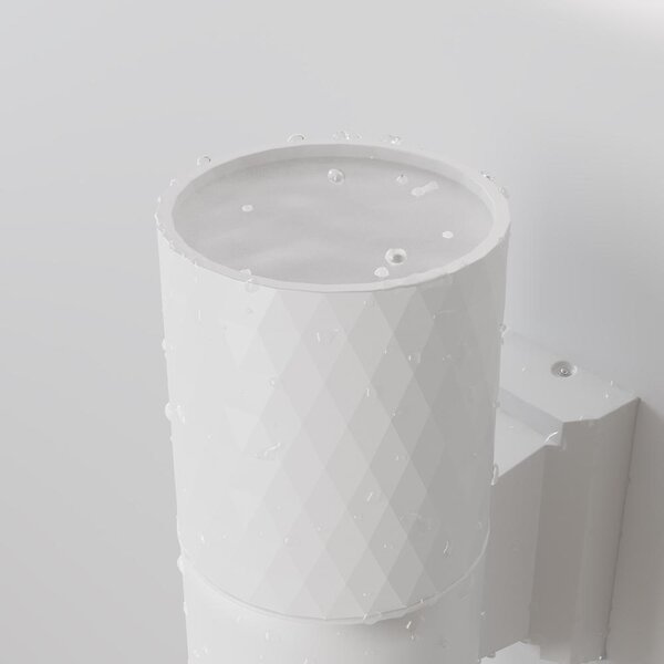 Maytoni Venkovní nástěnné svítidlo BOWERY, 1xGU10, v. 14,5 cm, IP54 Barva: Bílá