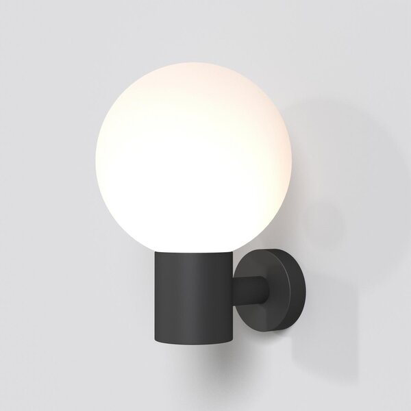 Maytoni Venkovní nástěnné svítidlo BOLD, 1xE27, v. 28 cm, IP54 Barva: Černá