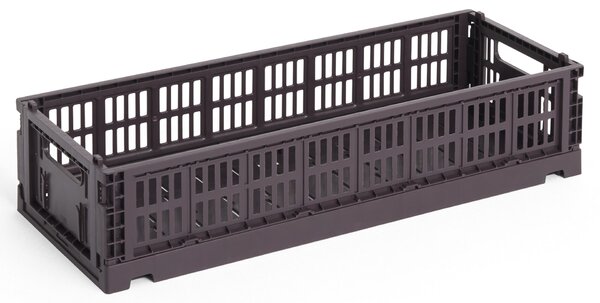 Skládací přepravka Colour Crate Mini Oblong Bordeaux
