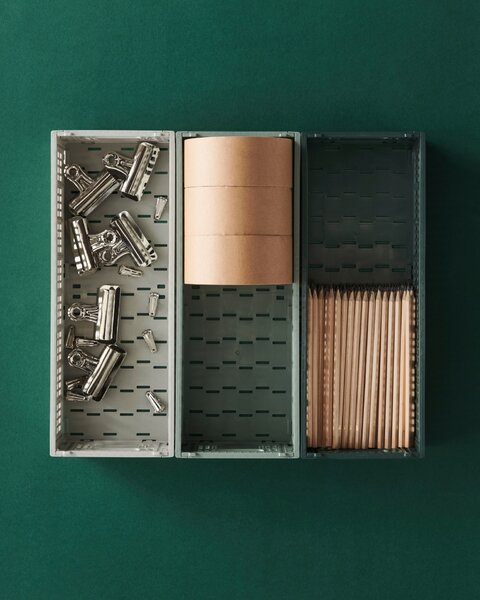 Skládací přepravka Colour Crate Mini Oblong Grey