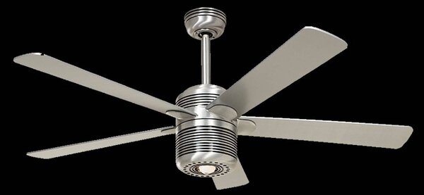 Alu – stropní ventilátor se světlem