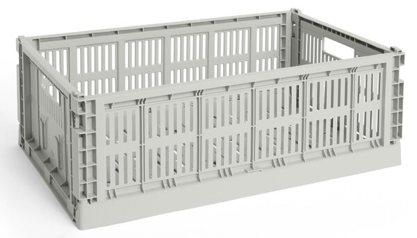 Skládací přepravka Colour Crate Large Grey