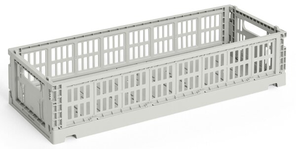 Skládací přepravka Colour Crate Mini Oblong Grey