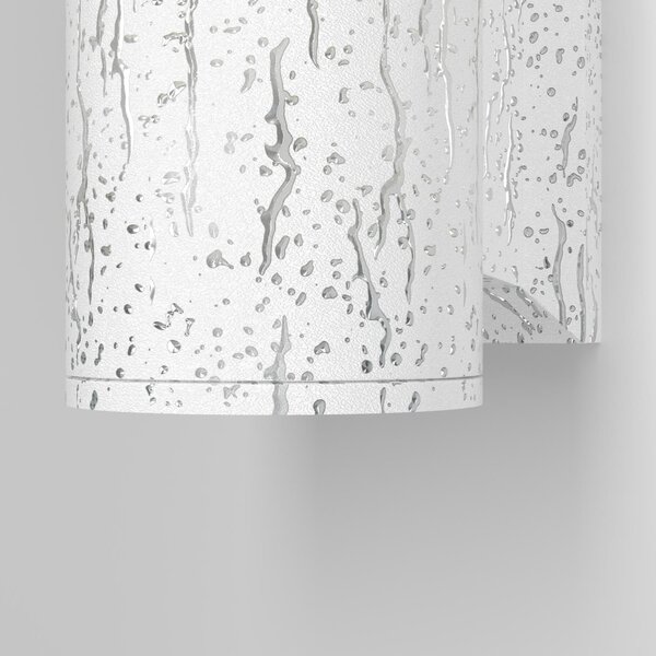 Maytoni Venkovní nástěnné svítidlo BOWERY, 1xGU10, v. 14,4 cm, IP54 Barva: Bílá