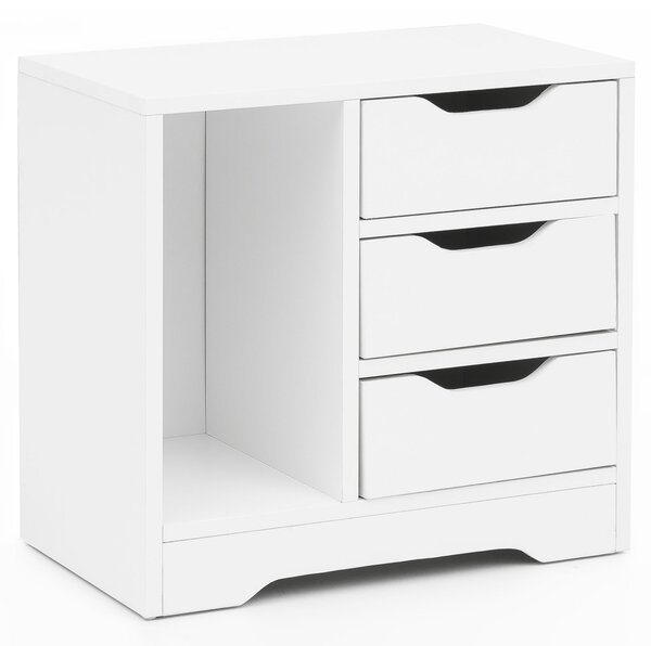 Brüxxi Komoda Jery, 50 cm, bílá