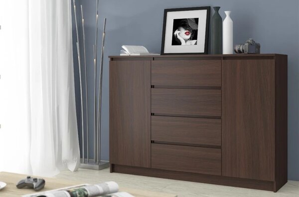 Velká kombinovaná komoda SAVRILA - wenge
